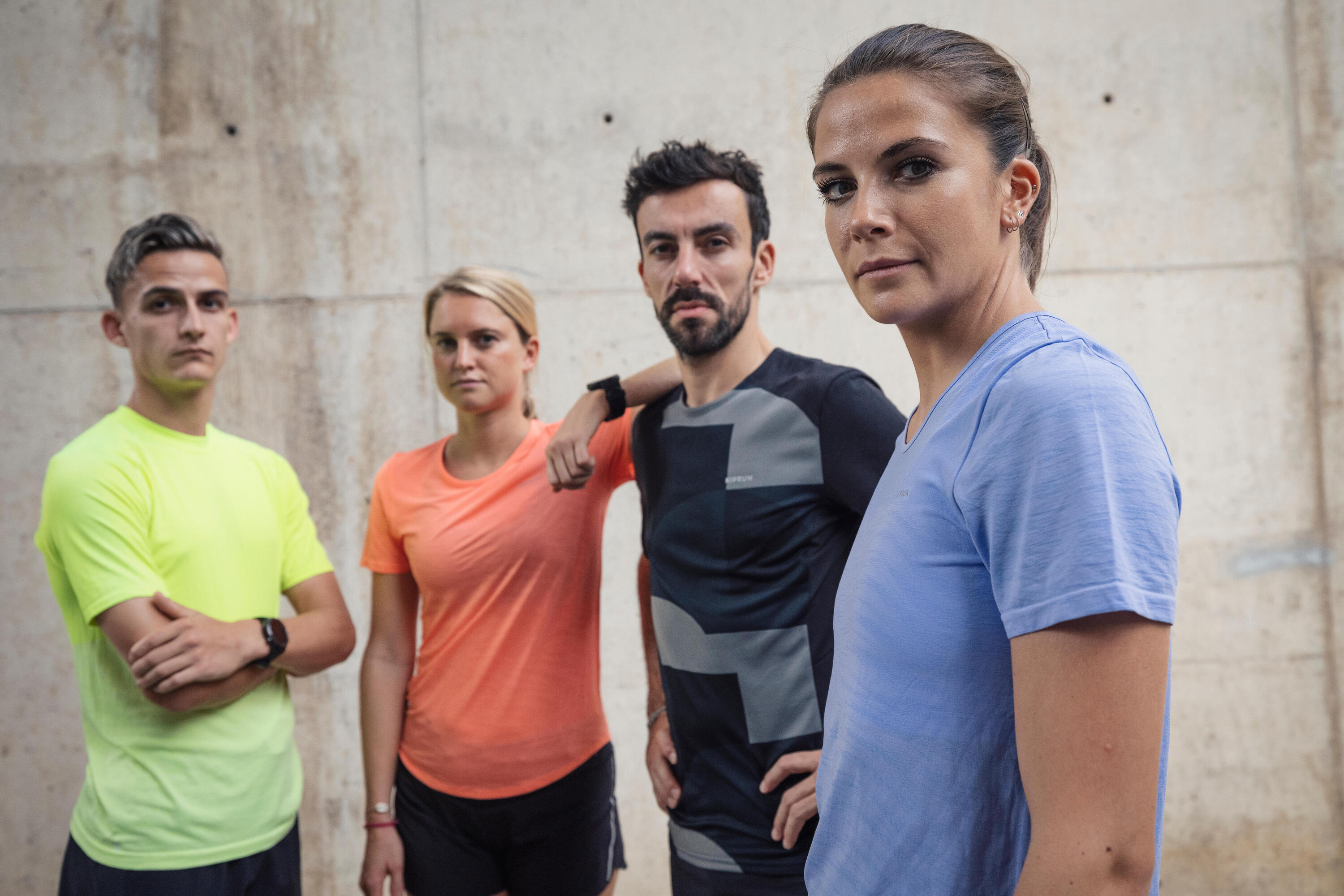 Women's Running & Trail Seamless T-Shirt-KIPRUN Run 500 Comfort-Lavender 8/9