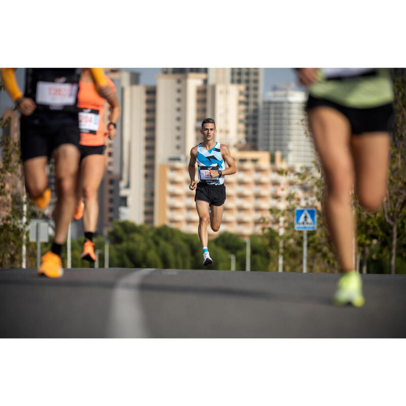 KIPRUN MEN'S BREATHABLE RUNNING TANK TOP - BLUE