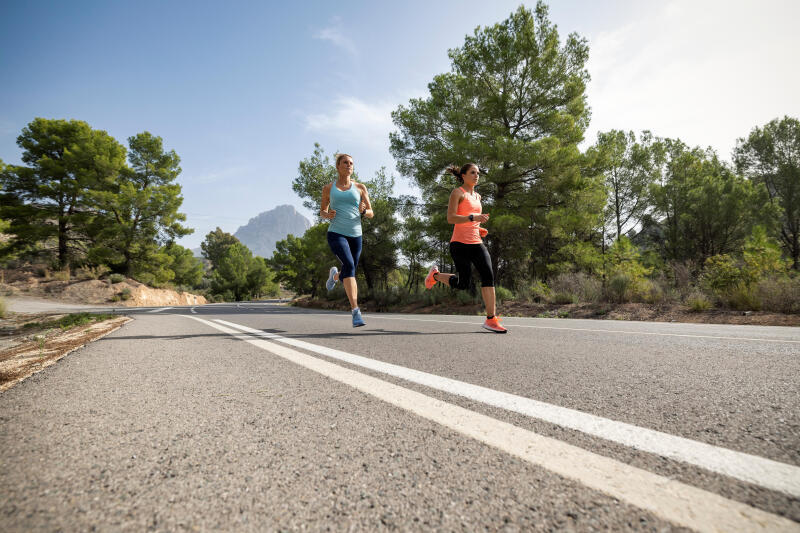 Koszulka do biegania bez rękawów damska Kiprun Run 500 Comfort