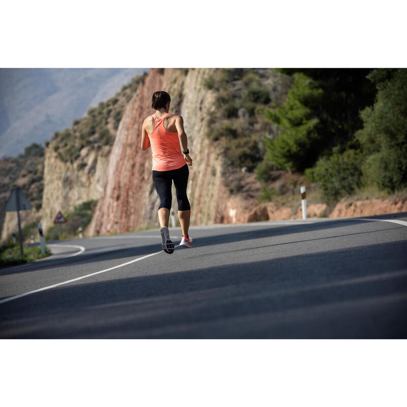 Kadın Sporcu Atleti - Koşu - Mercan Rengi - Kiprun Run 500 Confort