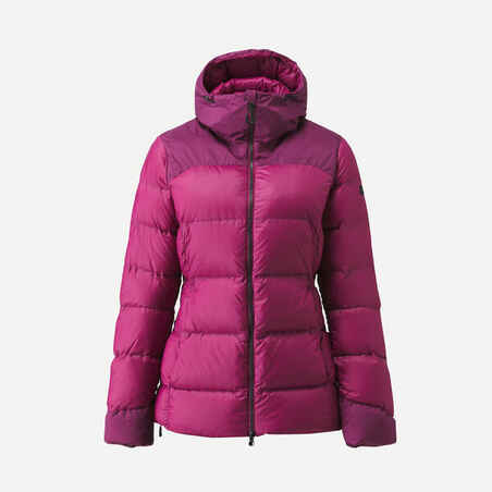 Women’s Mountain Trekking Down Jacket with Hood - MT900 -18°C