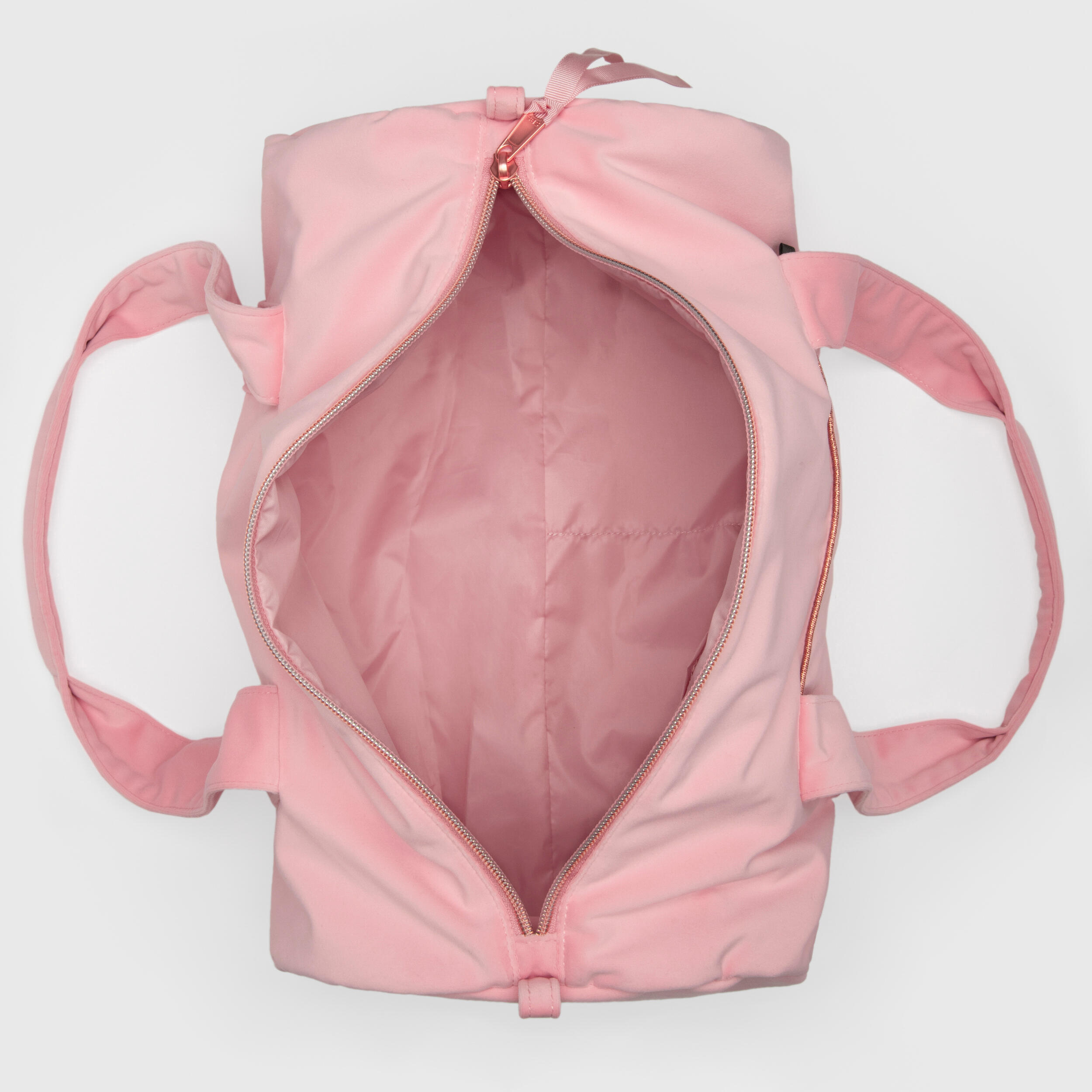 Sac de danse en velours rose 15L - Fille 2/6