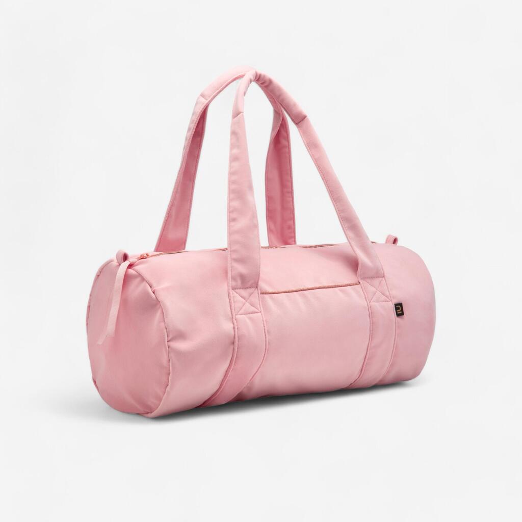 Girls' Velvet Dance Bag 15 L - Pink