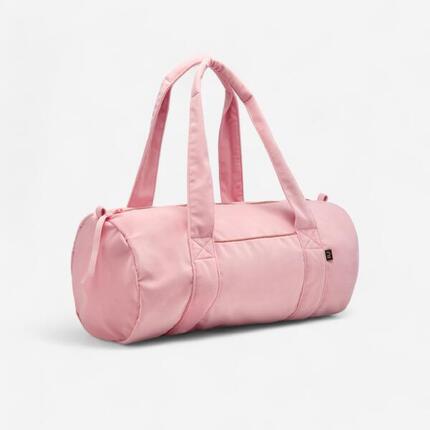 Sac de danse en velours 15L fille, rose