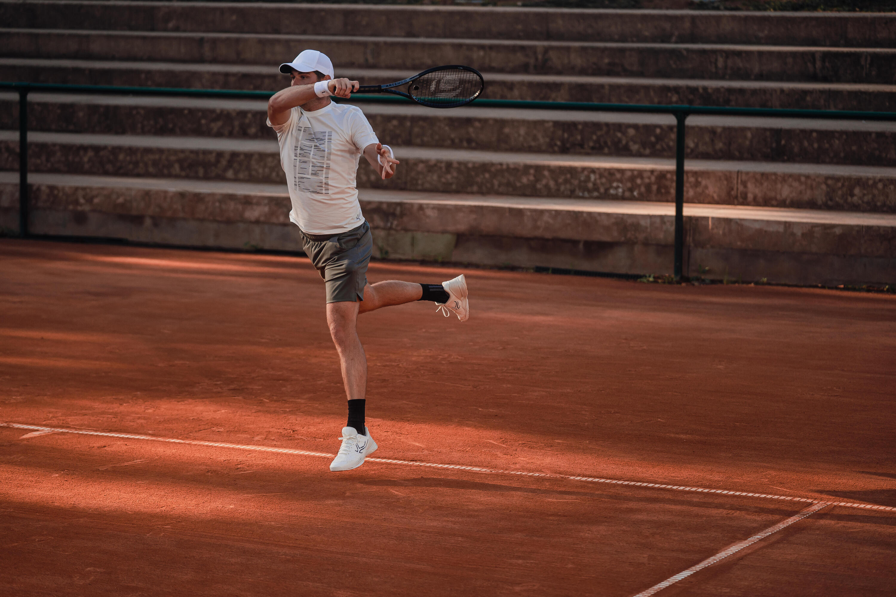 Tennisschläger Erwachsene - TR960 Control Pro unbesaitet 300 g schwarz/grau  13/15