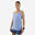 Lauf-Tanktop Damen mit integriertem Bustier - Care lavendelblau 