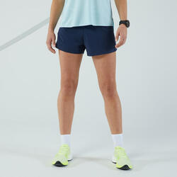 Short running léger Femme - Kiprun LIGHT bleu marine