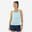 Camiseta sin mangas running Mujer - KIPRUN LIGHT azul celeste