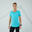 T-shirt running sans couture Femme - KIPRUN Run 500 Confort turquoise
