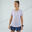 T-shirt running & trail sans couture Femme - KIPRUN Run 500 Confort mauve
