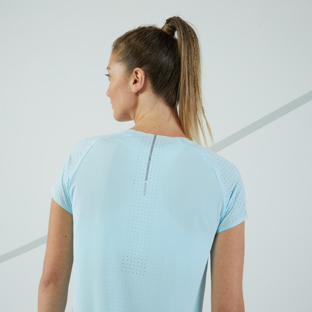 Women's KIPRUN Run 900 Light running T-shirt - Sky blue