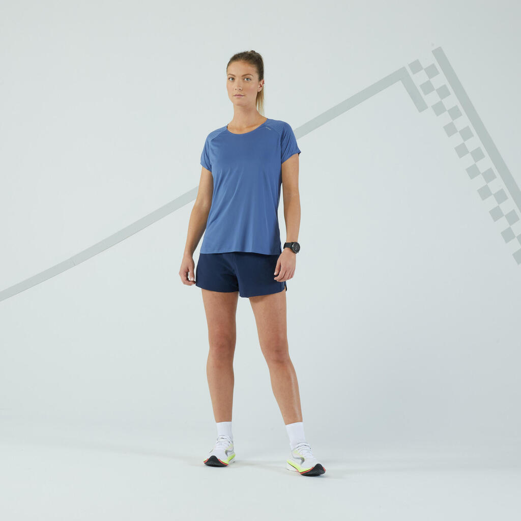 Women's KIPRUN Run 900 Light running T-shirt - Sky blue