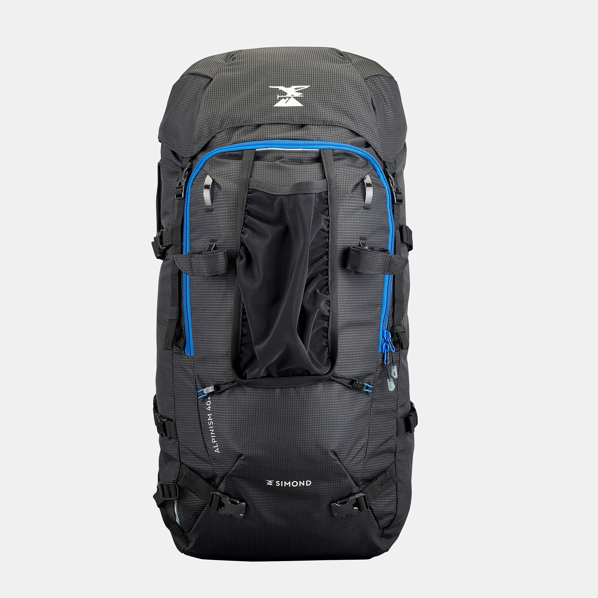 MOUNTAINEERING BACKPACK 40 LITRES - ALPINISM 40 EVO BLACK 4/15