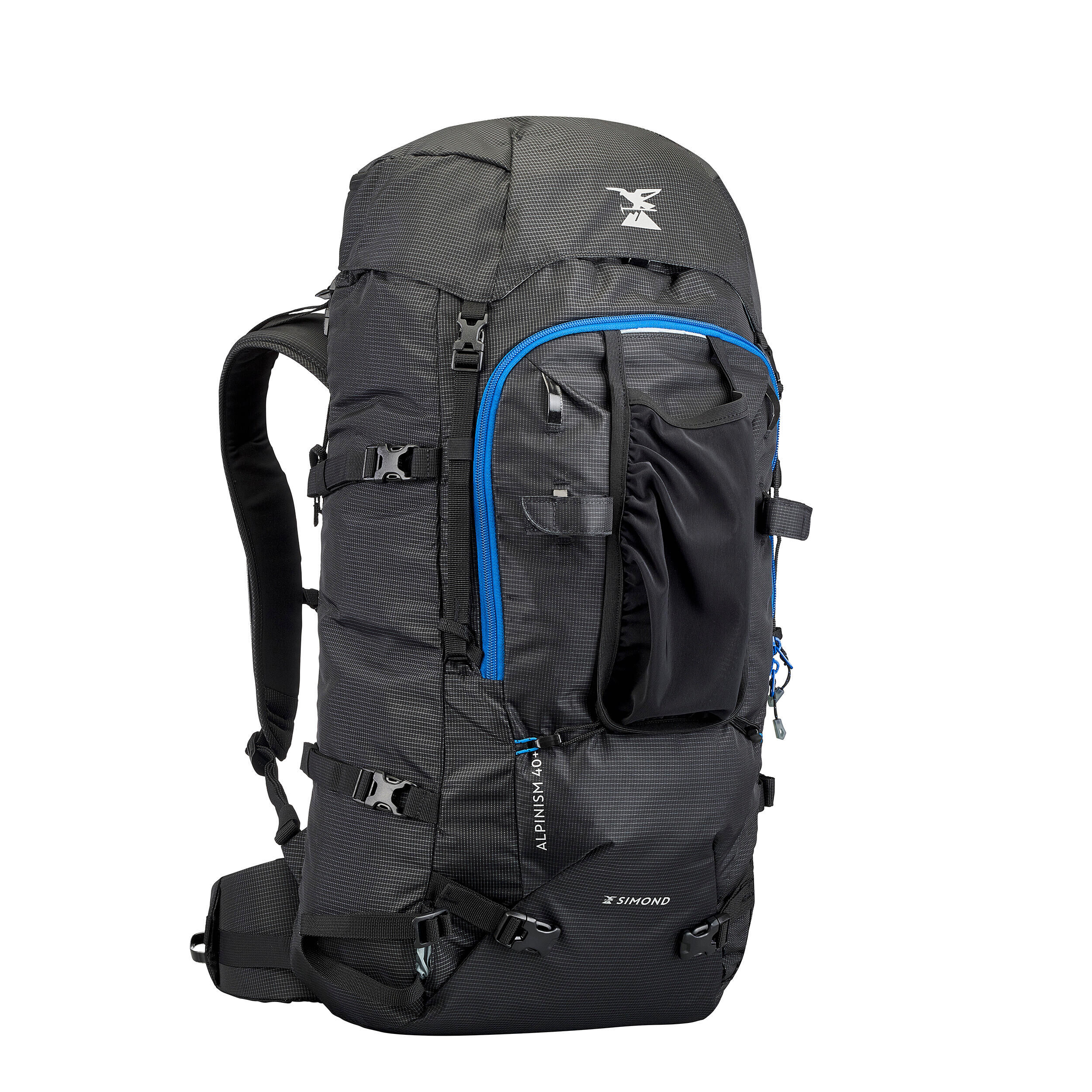 SIMOND MOUNTAINEERING BACKPACK 40 LITRES - ALPINISM 40 EVO BLACK