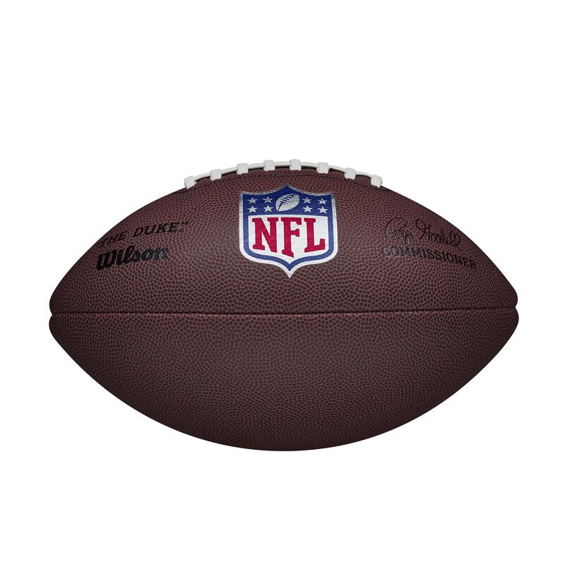 Ballon De Football Américain - NFL DUKE REPLICA OFFICIEL Marron