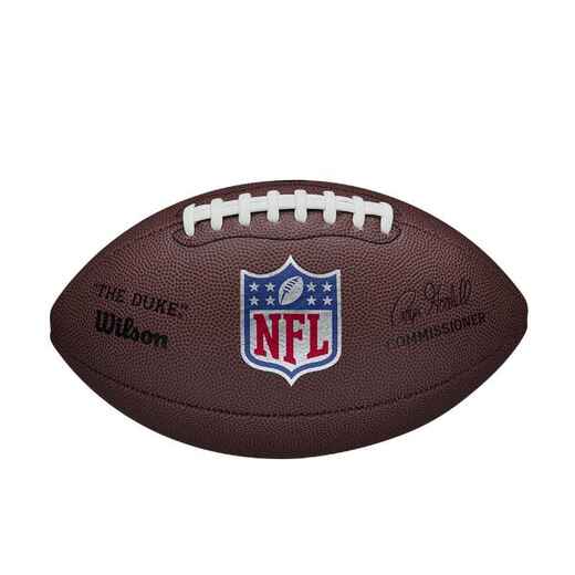 
      Lopta na americký futbal oficiálna replika NFL DUKE hnedá
  
