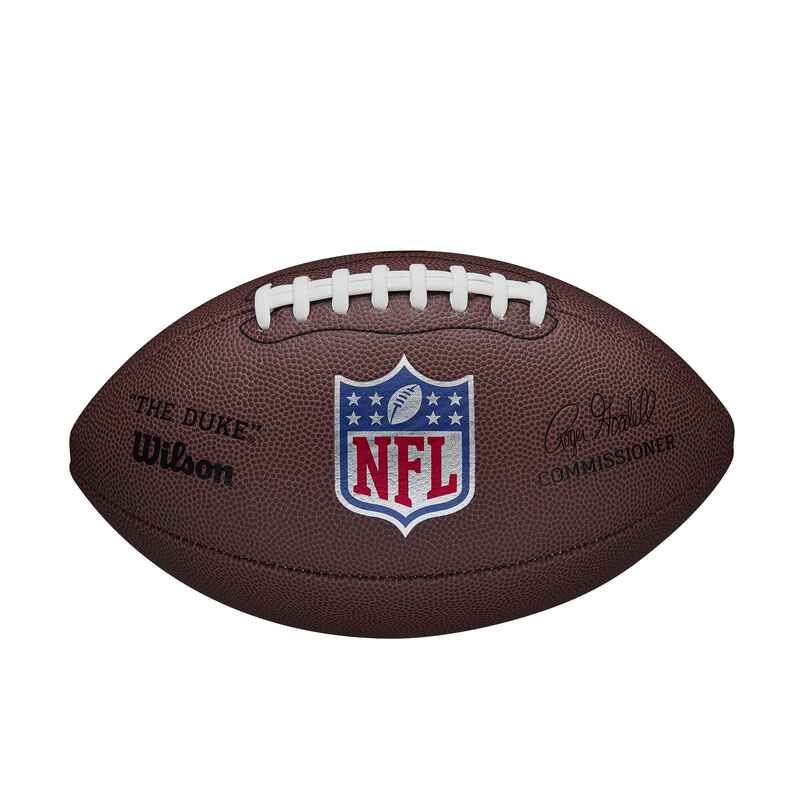 American Football Ball NFL - Duke Replica Offiziell braun Media 1