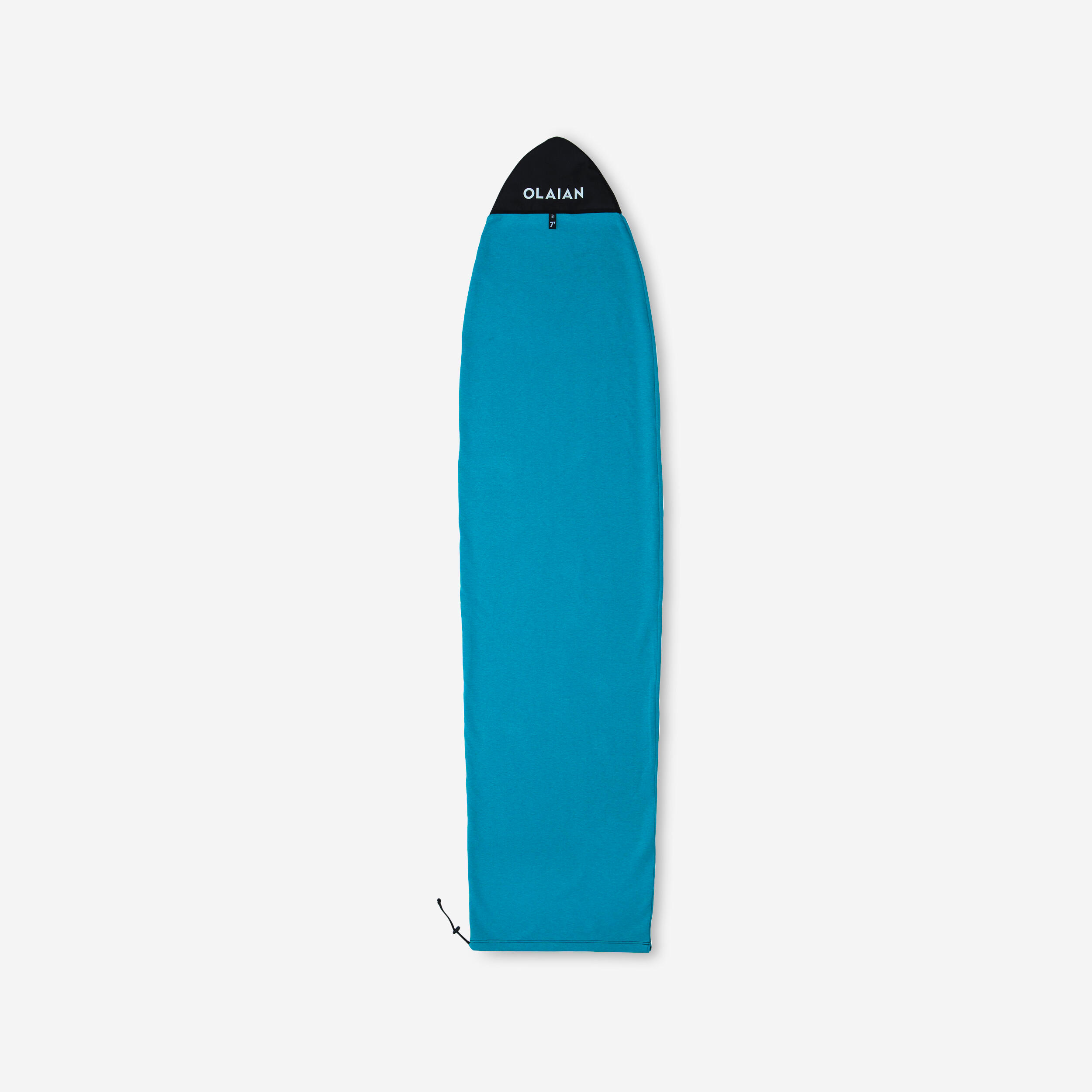 Olaian - Housse Chaussette Surf Pour Planche Taille Maxi 7'2'' - Housse De Voyage - Surf Bodyboard Ski Nautique - Bleu - Taille Unique - Decathlon