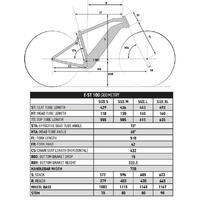 Crveni brdski električni bicikl TOURING E-EXPL 100 (27.5" 380 Wh)