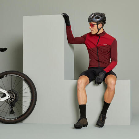 Шолом для гірського велоспорту XC сірий