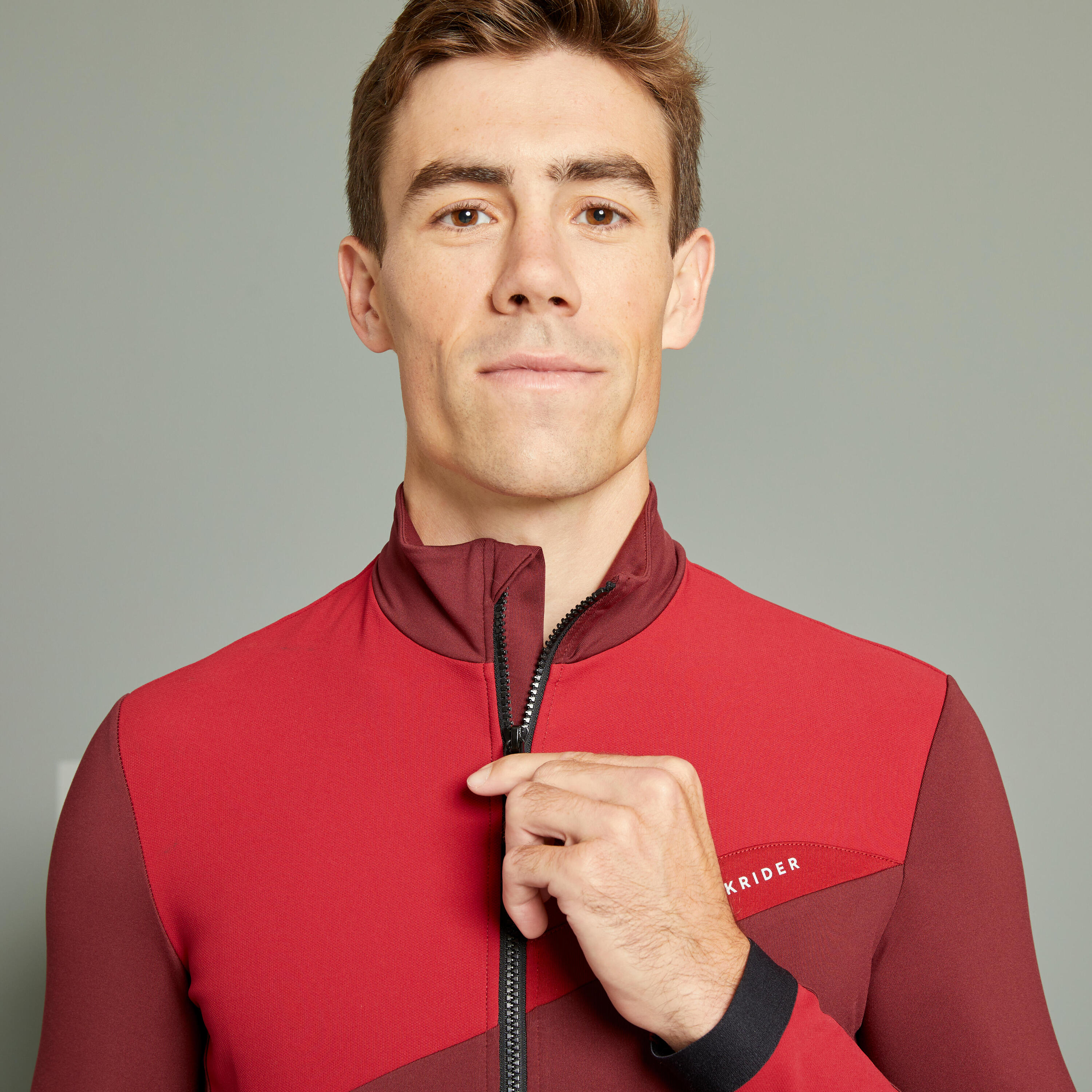 Men's Mid-Season Long-Sleeved XC MTB Jersey - Red 2/9