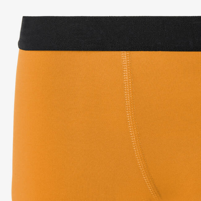 Men's Breathable microfibre boxers - Ochre