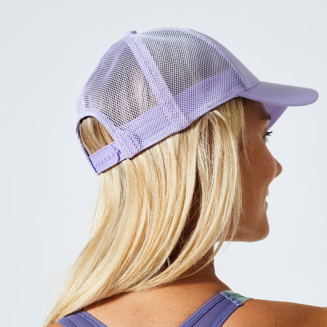 Breathable Fitness Cap - Purple