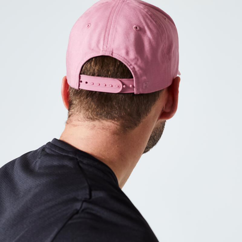 Cappellino adulto fitness cotone rosa