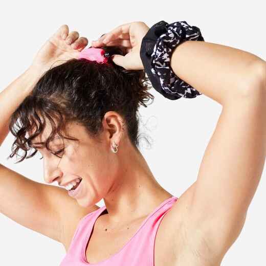 
      Elastic Hair Sports Scrunchies - Three-Pack
  