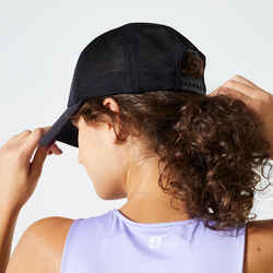 Breathable Fitness Cap - Black