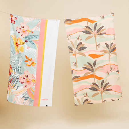 TOWEL L PRINT Vintage 145x85 cm