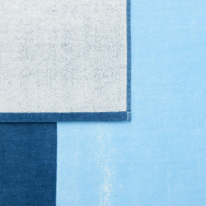 Strandhandtuch 145 × 85 cm - Aqua blau