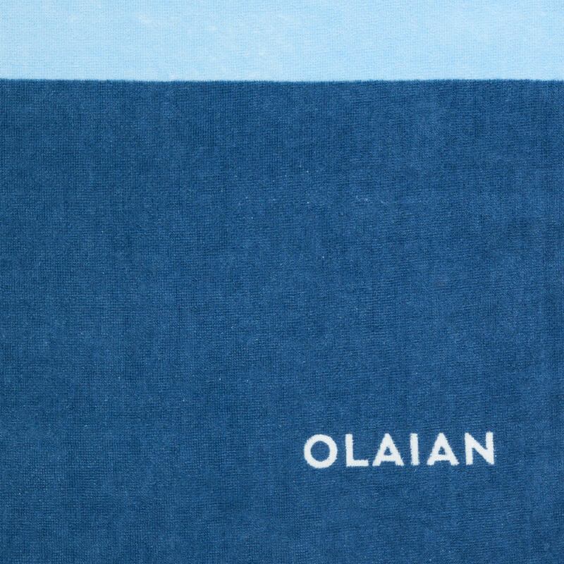 Ręcznik plażowy Olaian L Aqua 145 x 85 cm