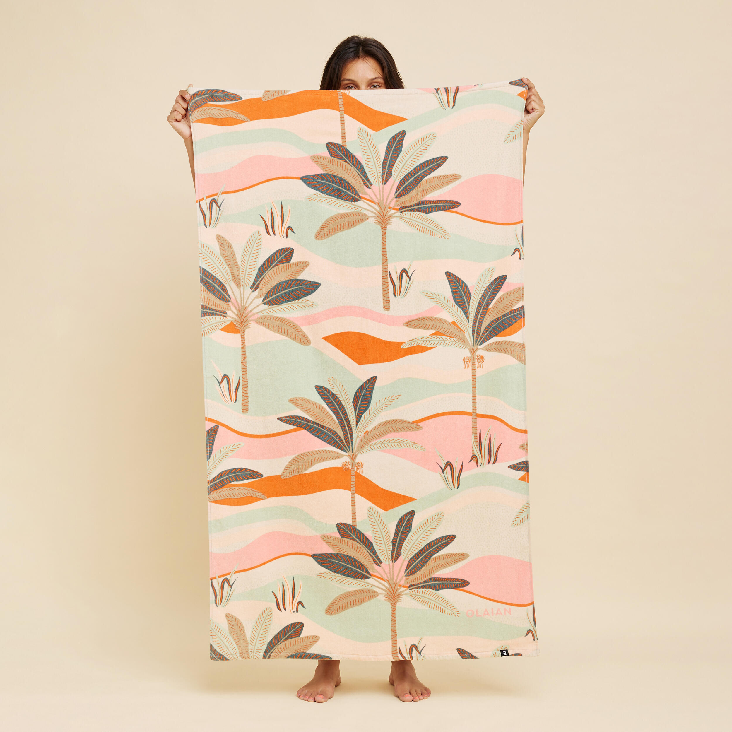 OLAIAN TOWEL L PRINT Adricool 145x85 cm