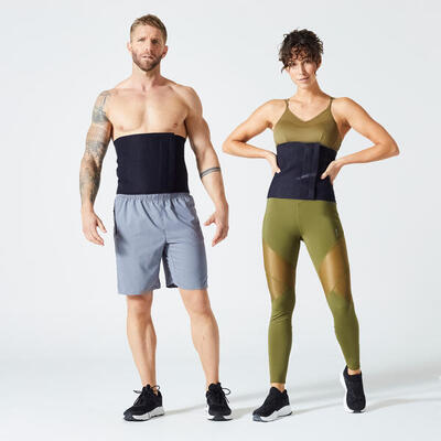 Fascia sudorazione unisex nera