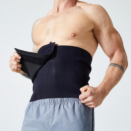 Пояс для кардіофітнесу Sauna Belt чорний