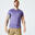 T-Shirt Herren Rundhals - 500 violett
