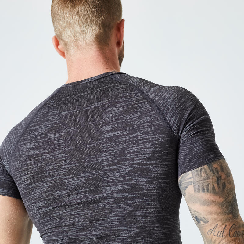 Weight Training Compression TShirt Decathlon