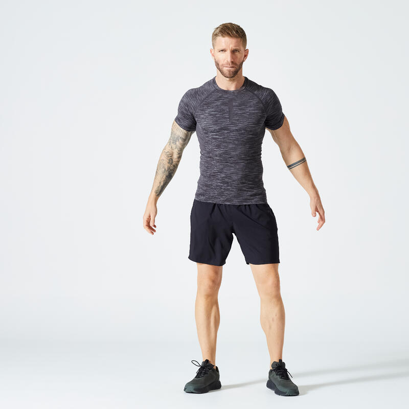 Weight Training Compression TShirt Decathlon