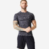 Men Sports Gym Compression T-Shirt - Grey