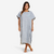 Poncho surf Adulte - 100 gris chiné