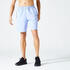 Men Gym Shorts Polyester With Zip Pockets - Mauve