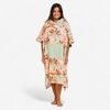 Poncho Surf 500 Estampado Garden Adulto