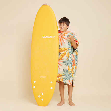 SURFING PONCHO 550 JUNIOR (135 to 160 cm) Jungle