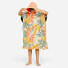 Kids' Surf Poncho 135 to 160 cm - 550 Jungle