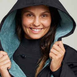 Adult Surf Poncho 950 - Black