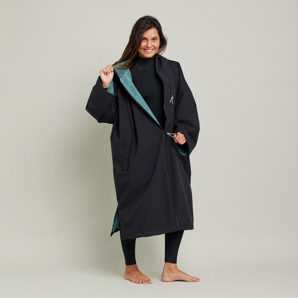 Adult Waterproof Changing Robe - 950 black