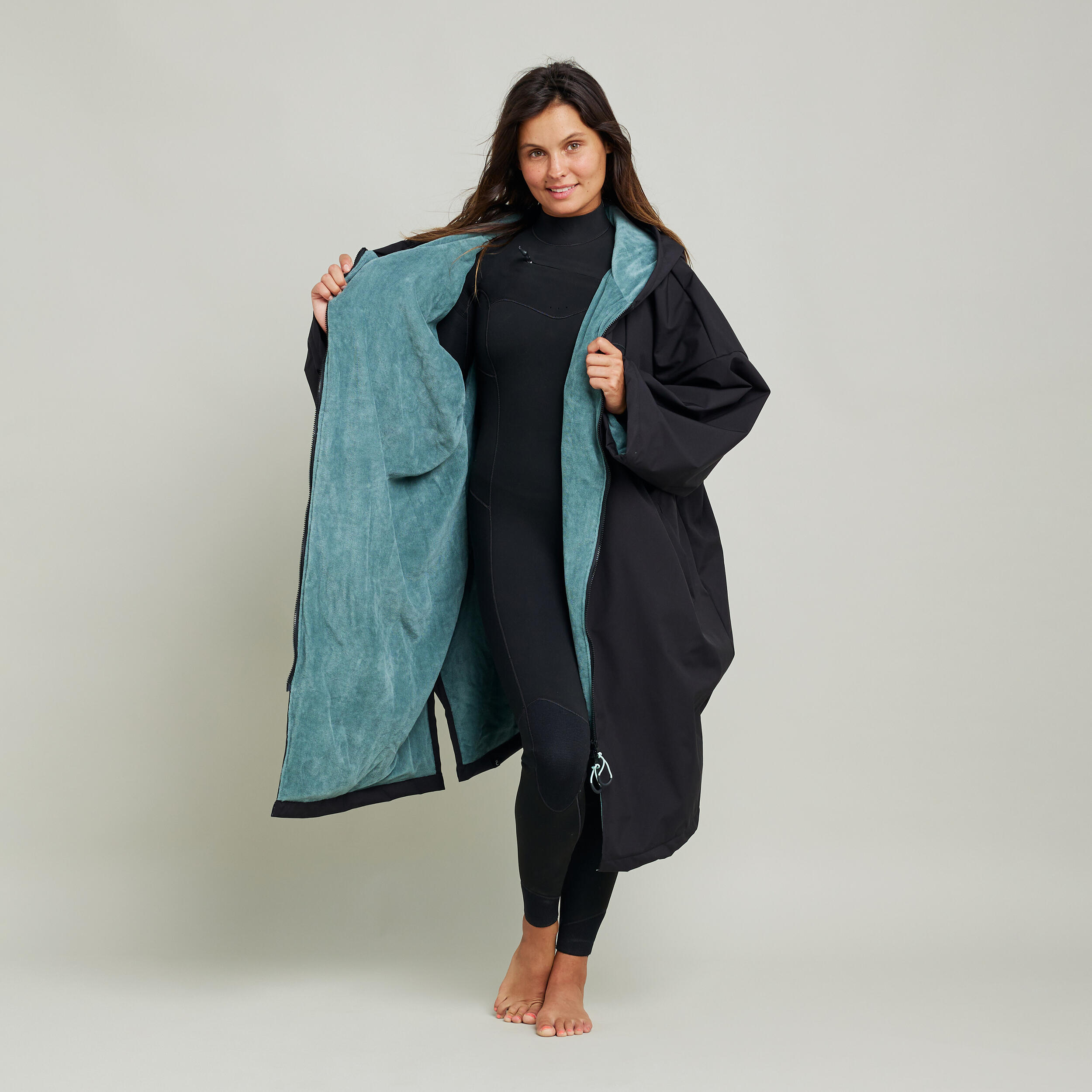 Poncho Surf Invierno 950 Impermeable Adulto 17/32