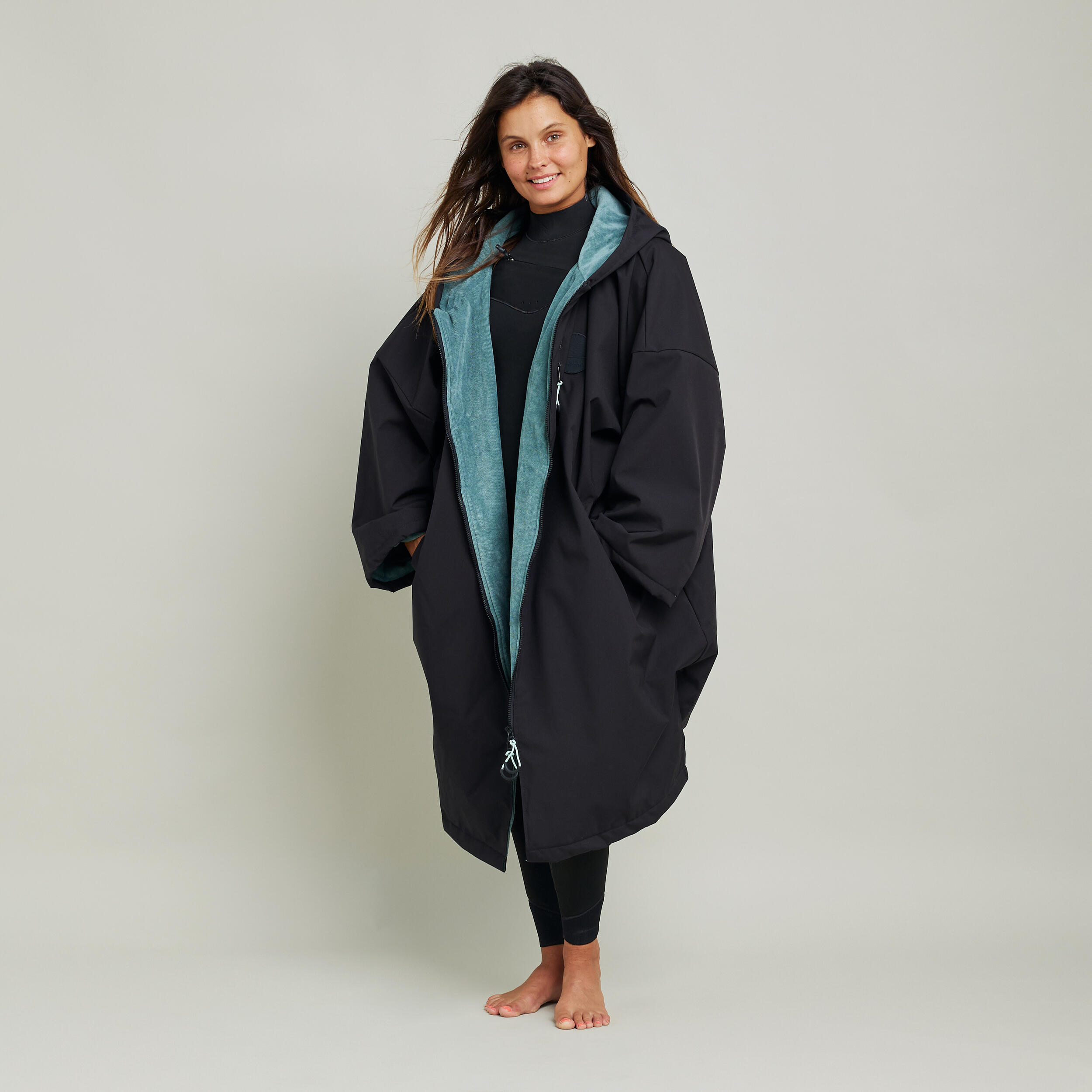 Poncho Surf Invierno 950 Impermeable Adulto 18/32