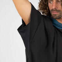 Adult Surf Poncho 500 - Black